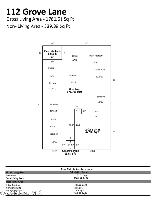 112 Grove Ln, Goldsboro, NC, 27534-2001 | Card Image