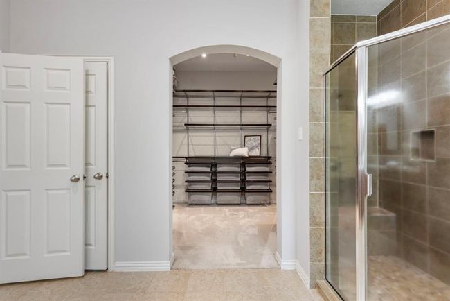 View to spacious primary closet with area to right and left. | Image 22