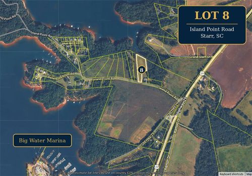 Lot 8 Island Point Road, Starr, SC, 29684 | Card Image