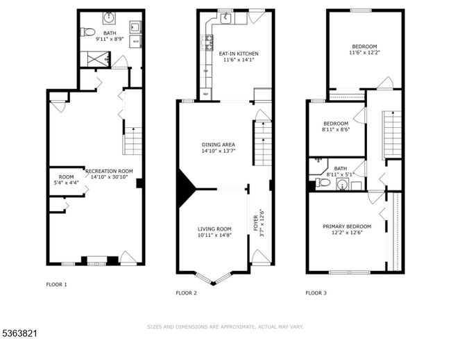 36 Hecker St, House other with 3 bedrooms, 2 bathrooms and null parking in Newark NJ | Image 13