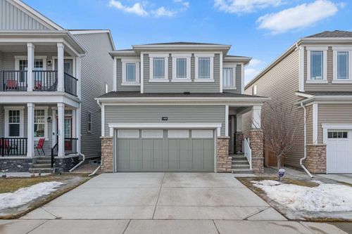 141 Windrow Link Sw, Home with 3 bedrooms, 3 bathrooms and 2 parking in Airdrie AB | Card Image