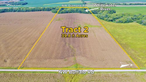 N of Nw 120th St And Nw Buffalo Rd - Tract 2, Potwin, KS, 67123 | Card Image