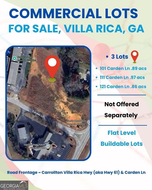 101, 111, 121 Carden Ln, villa rica, GA, 30180-3891 | Card Image