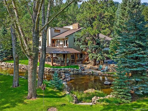 34393 Upper Bear Creek Rd, Evergreen, CO, 80439-7825 | Card Image