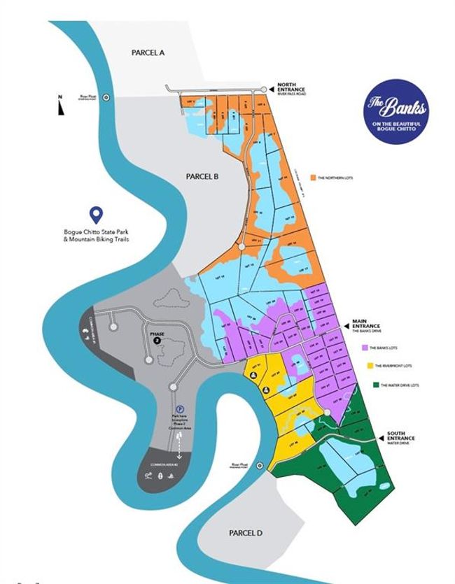 Lot 21 The Banks Drive  Hwy 16 Highway, Home with 0 bedrooms, 0 bathrooms and null parking in Franklinton LA | Image 5