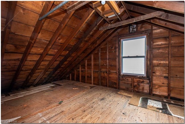 Unfinished Attic Space on Second Floor | Image 28