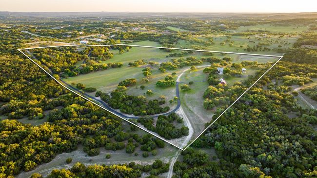 Aerial overview of property's location with property parcel outlined | Image 8