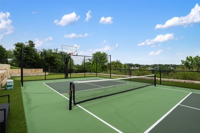 View of tennis court with community basketball court | Image 27