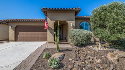 Beautifully designed front yard w/Olive Tree and mature desert plantings | Image 3