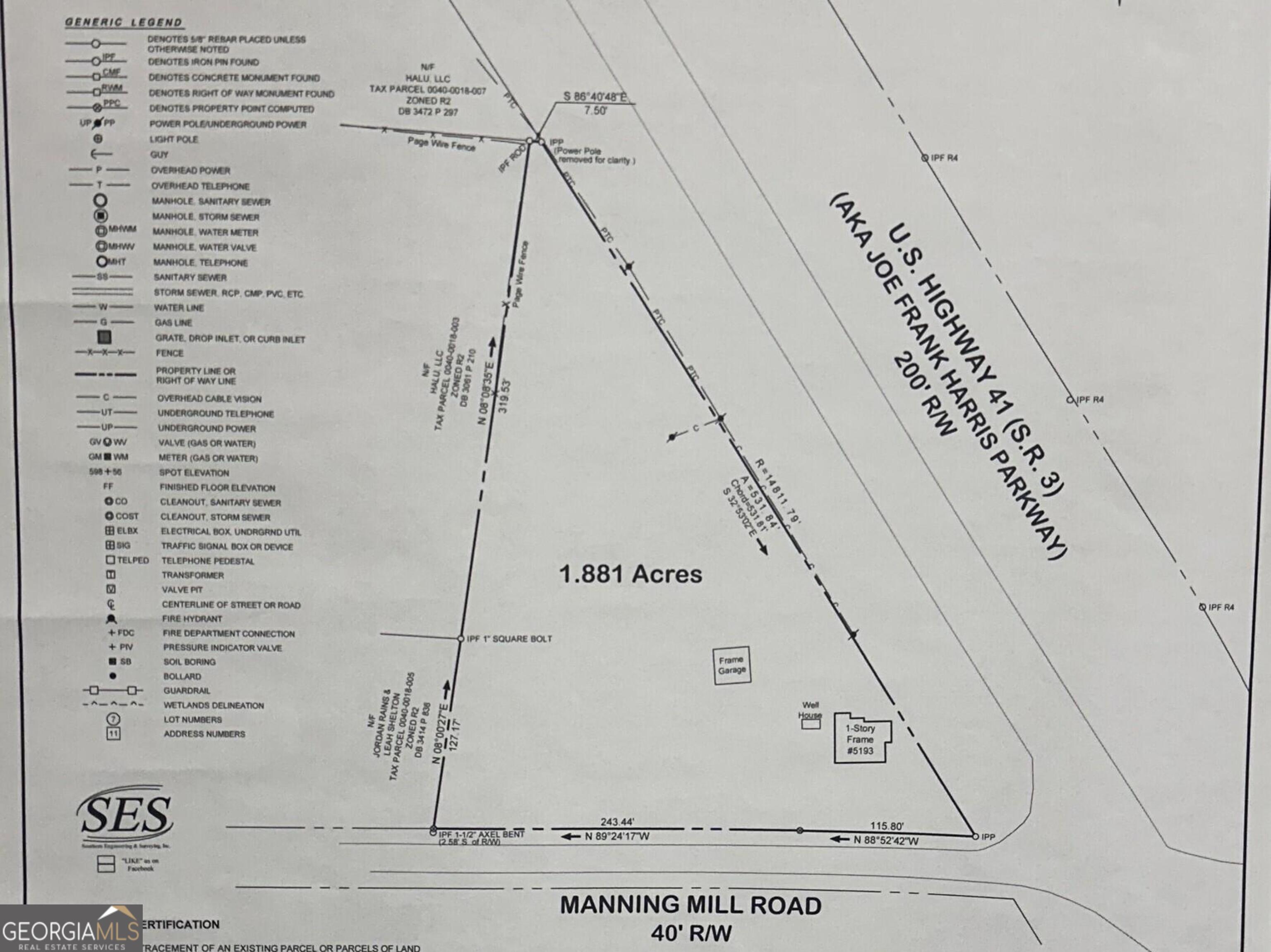 Joe Frank Harris Pkwy, Adairsville, GA 30103