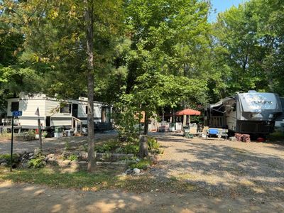 A splendid double lot in Sherwood Forest! ALL rock - no mowing here - just easy spot to pull in, unload, and begin the fun! | Image 1