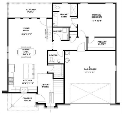 The Holden plan by Holland Homes LLC. All plans, specifications, and pricing subject to change without notice. | Image 3