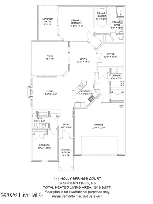144 Holly Springs Ct, Southern Pines, NC, 28387-0010 | Card Image