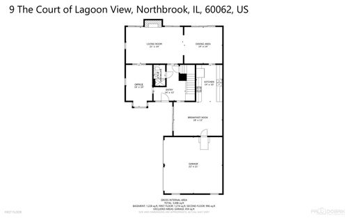 9 The Court Of Lagoon Vw, Northbrook, IL, 60062-3211 | Card Image