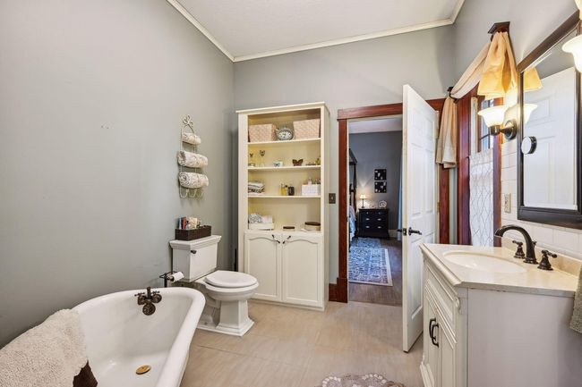 This view shows the additional storage for the room and the entrance to the primary bedroom. | Image 25
