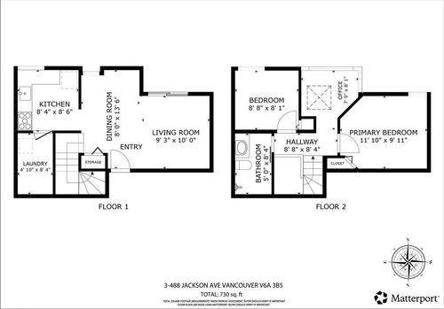 3-488 Jackson Ave, Vancouver, BC, V6A3B5 | Card Image