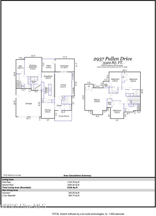 2937 Pullen Dr, Leland, NC, 28451-0258 | Card Image