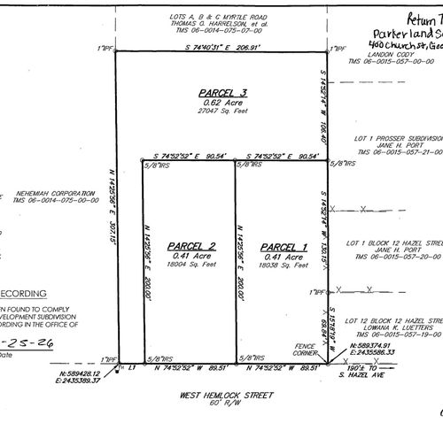 Lot 3 W Hemlock Ave., Andrews, SC, 29510 | Card Image