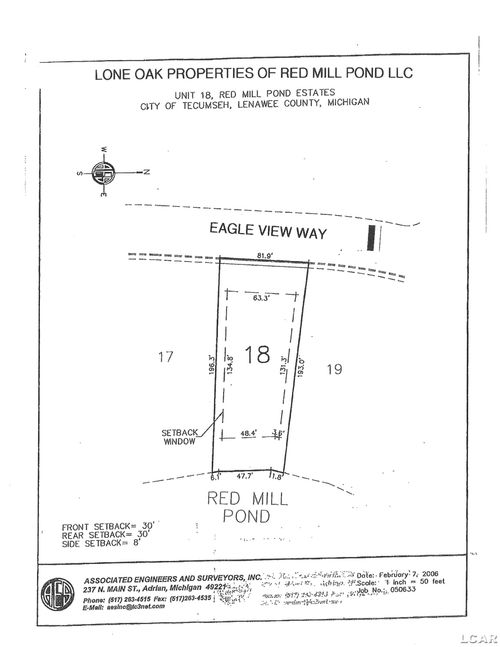 756 Eagle View Way, Tecumseh, MI, 49286-1200 | Card Image