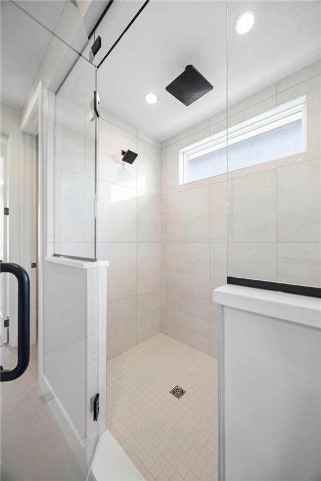 Primary bathroom with a rain head shower! | Image 25
