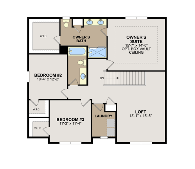 Kingston Second Floor Floorplan | Image 4
