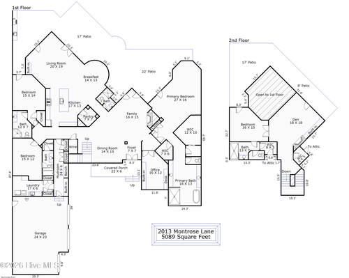 2013 Montrose Ln, Wilmington, NC, 28405-6208 | Card Image