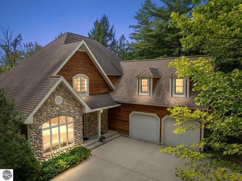 407 N Twin Pines Dr, Lake Leelanau, MI, 49653-9794 | Card Image