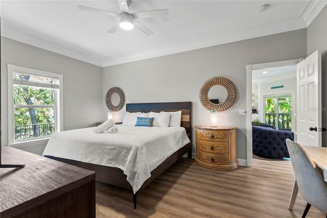 Primary bedroom w/ king bed | Image 18