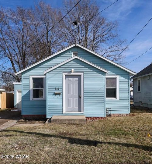 222 Shaffer St, Van Wert, OH, 45891-1051 | Card Image