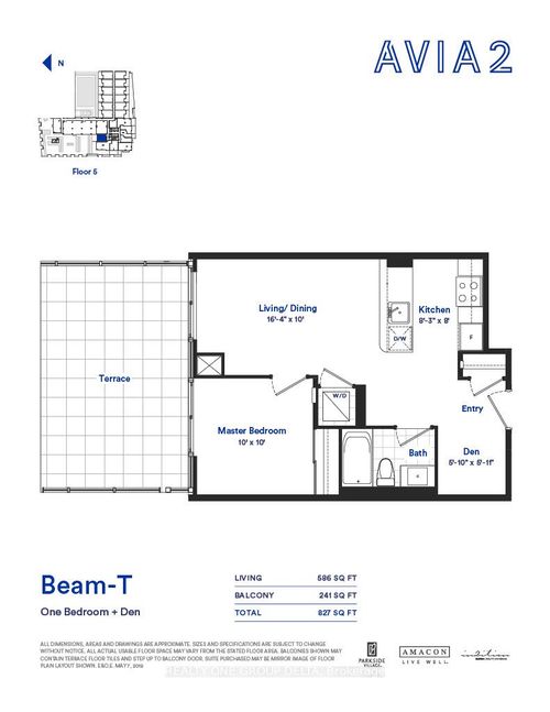 502-4130 Parkside Village Dr, Mississauga, ON, L5B0L7 | Card Image