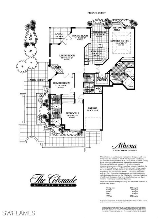 2205 - 233 Colonade Cir, Condo with 3 bedrooms, 4 bathrooms and null parking in NAPLES FL | Image 26