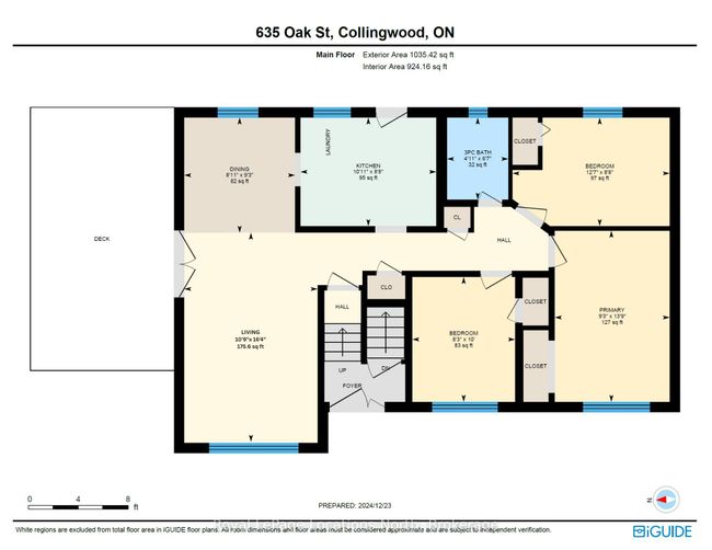 635 Oak St, House other with 5 bedrooms, 2 bathrooms and 3 parking in Collingwood ON | Image 27