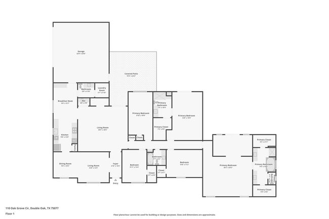 2 oversize Primary Suites with outside access - 3 additional bedrooms | Image 11