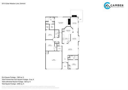 2013 Cedar Meadow Lane, Edmond, OK, 73003 | Card Image