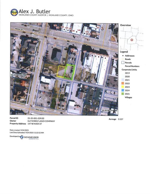 147 W Main St, Hillsboro, OH, 45133-1452 | Card Image