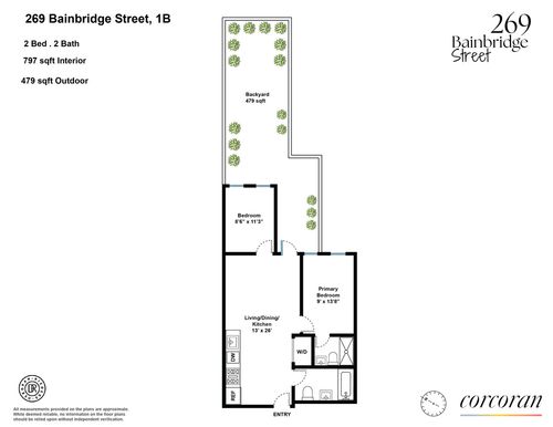 1b-269 Bainbridge St, Brooklyn, NY, 11233-1901 | Card Image