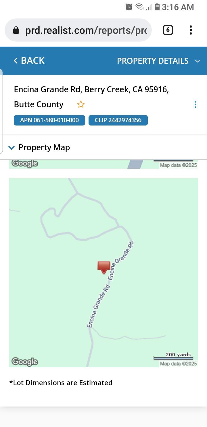 Land in Berry Creek 2
