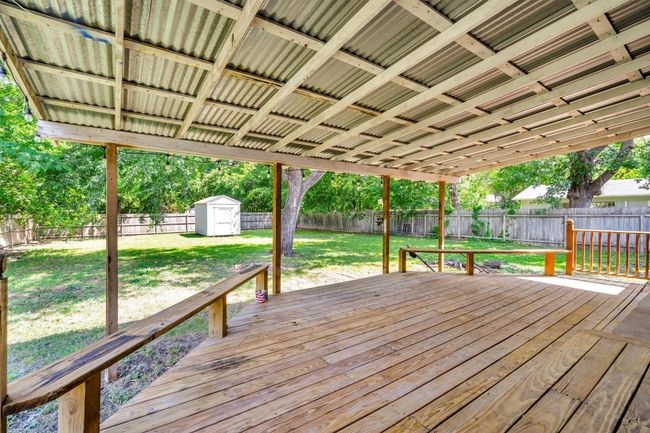 Great size back yard with lots of shade from the mature trees. | Image 29