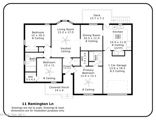 11 Remington Ln, Pinehurst, NC, 28374-7019 | Card Image