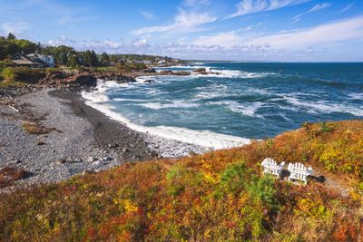 A short stroll from the residence down a grassy path leads you to a pebble beach. | Image 2