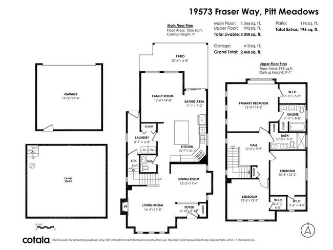 19573 Fraser Way, House other with 3 bedrooms, 2 bathrooms and 2 parking in Pitt Meadows BC | Image 40