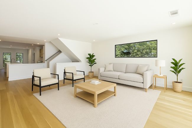 Virtually staged living room | Image 7