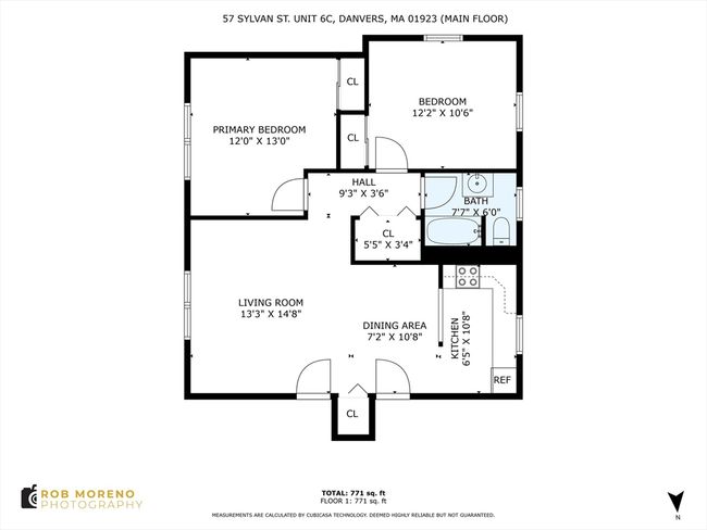 APT-6C - 57 Sylvan St, Condo with 2 bedrooms, 1 bathrooms and 1 parking in Danvers MA | Image 28