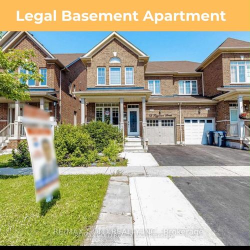 12 Fitzgibson St, Brampton, ON, L6Y5Y5 | Card Image