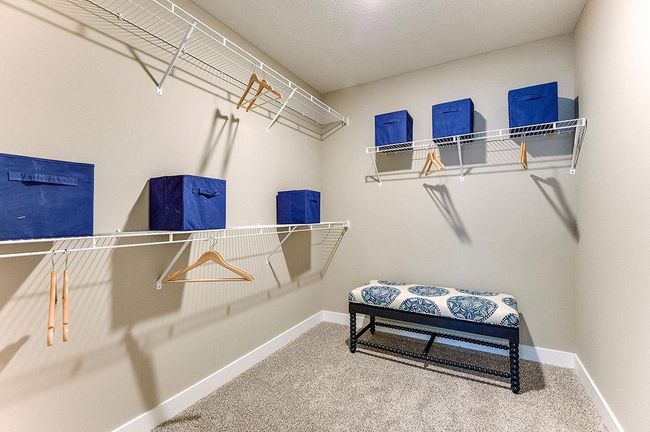 And then there's this: Your own walk-in closet, which is extra deep and connected to the primary bedroom directly in the bedroom. Photo of model, colors and options will vary. | Image 15