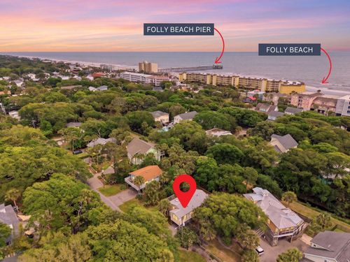 215 W Hudson Ave, Folly Beach, SC, 29439 | Card Image