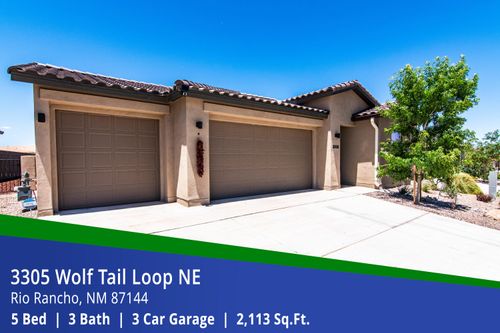 3305 Wolf Tail Loop Ne, Rio Rancho, NM, 87144-7887 | Card Image
