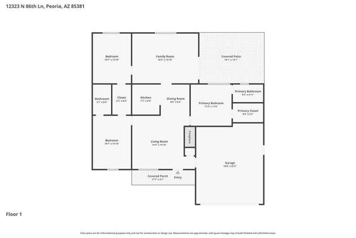 12323 N 86th Ln, Peoria, AZ, 85381-5165 | Card Image