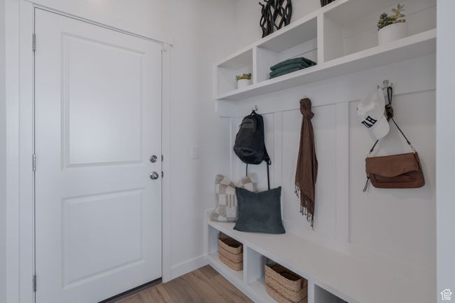 Mudroom featuring light wood-style floors | Image 27