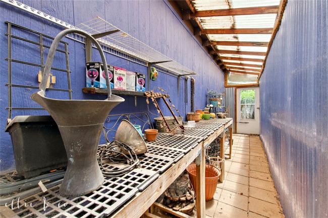 Any garders dream - a place to house plants during the winter & in spring potting shed, Double entance. | Image 36